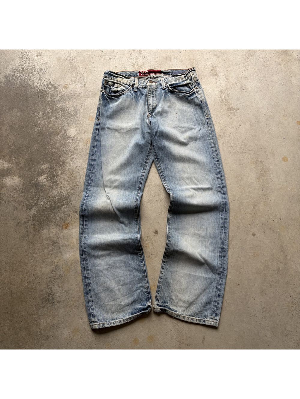 Care Label Men's Slim Fit Light Wash Blue Denim W30 L32